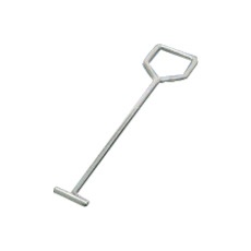 【DFC-1】水本 ステンレス 車体ドア留め金具C型 全長137mm