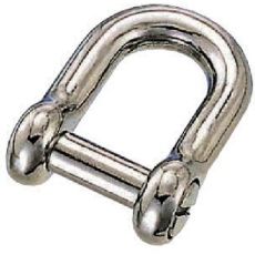 【CS-4】水本 ステンレス 沈みシャックル 呼び4mm 使用荷重0.49kN 長さ16mm
