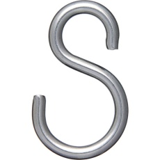 【SSH40】ステンレス Sフック 4.0×36mm(100個入)