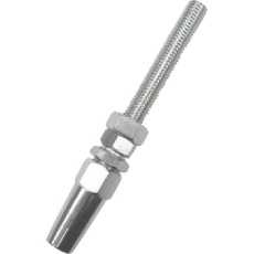 【WLB-6】水本 ジョイント ステンレス ロックターミナルボルト 適合ワイヤ径6mm