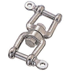 【WS-6】水本 ステンレス ダブルシャックル 全長64mm