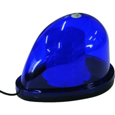【1108130504】グリーンクロス LED流線型回転灯(青)12V24V兼用
