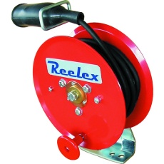 【ER-7220M】Reelex アースリール 2.0SQ×20m 50Aアースクリップ付