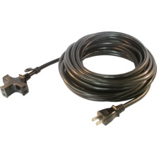 【VCTM-10BK】トライアングルマルチタップ 125V-15A 10m 黒