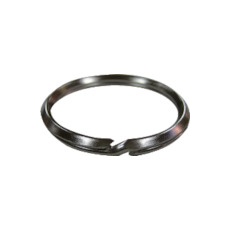 【P-124】ニッケルキーリング 16mm (6個入)