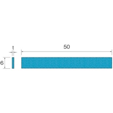 【SA5003】Minimo ファイバーストーンチップ#180 1×6mm