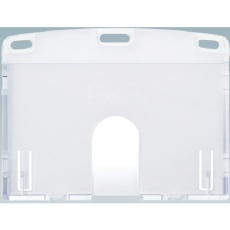 【NX-104】OP 名札用ケース ハードタイプ IDカード/ヨコ名刺 (10枚入)