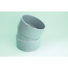 【VU22.5L100】トーエー VU継手 22°1/2エルボ 100