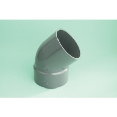 【VU45KL50】トーエー VU継手 45°片受エルボ 50