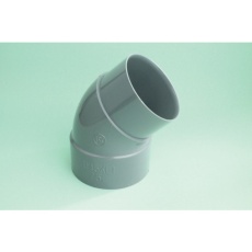 【VU45KLI50】トーエー VU継手 45°片受片差しエルボ 50