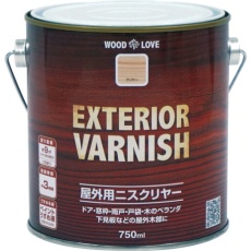 【4976124516931】ニッぺ 油性 屋外用ニス 750ml クリヤー 300N111-750