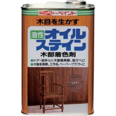 【4976124520228】ニッぺ 油性オイルステイン 4L マホガニ HPB0QH-4