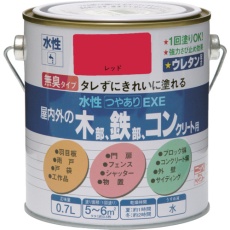 【4976124420719】ニッぺ 水性つやありEXE 0.7L レッド HSU107-0.7