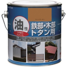 【4976124097195】ニッぺ 油性鉄部・木部・トタン用 1.6L ライトカーキー HYJ069-1.6