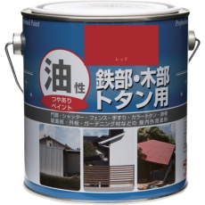 【4976124097232】ニッぺ 油性鉄部・木部・トタン用 1.6L レッド HYJ113-1.6
