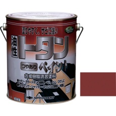 【4976124184901】ニッぺ トタンつやありペイント 2kg ブラウンレッド HYP001-2
