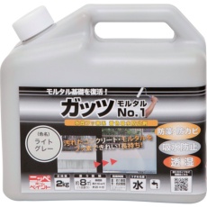 【4976124146503】ニッぺ ガッツ モルタルNO.1 2kg ライトグレー HYR001-2