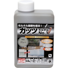 【4976124146312】ニッぺ ガッツ モルタルNO.1 0.5kg グレー HYR002-0.5
