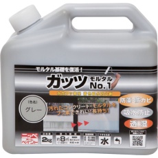【4976124146510】ニッぺ ガッツ モルタルNO.1 2kg グレー HYR002-2