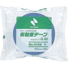 【102N4-50】布粘着テープ102N青50mmX25m