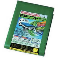 【PPT1】ターピー PPソフトトラックシート 1号 軽トラック グリーン 1.8m×2.1m