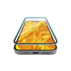 【PM-A25SFLGFDR】iPhone 16e ガラスフィルム フレーム付き ダイノレックス 高透明