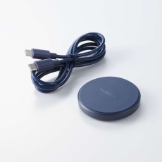 【W-QA28NV】コンパクトQi規格(EPP)対応ワイヤレス充電器(12W・卓上)