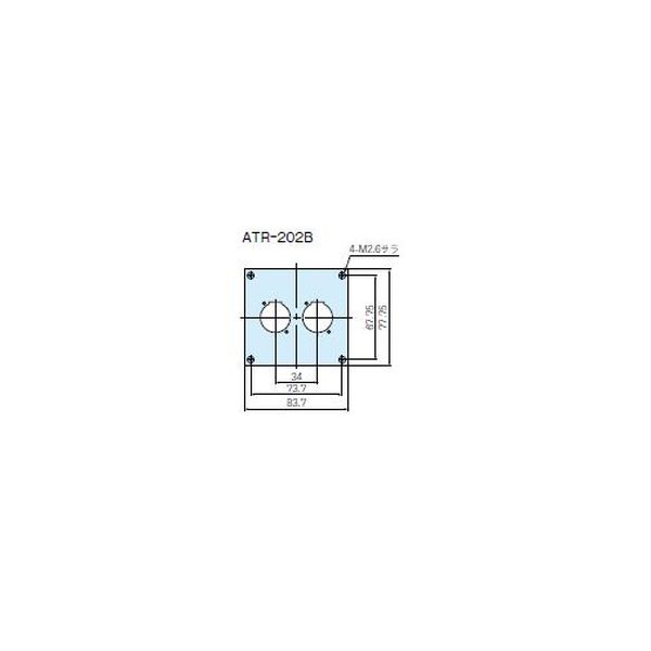 【ATR-202B】ATR型アタッチメントパネル