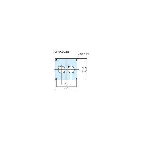 【ATR-203B】ATR型アタッチメントパネル