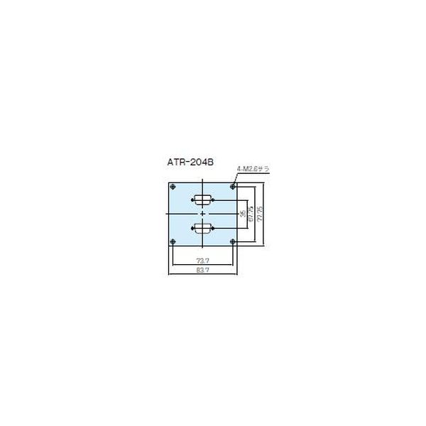 【ATR-204B】ATR型アタッチメントパネル