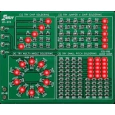 【LK-ST3】チップ部品 145 個で練習する基板