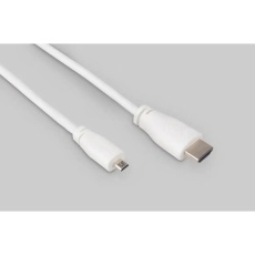 【RPI-SC0531】Raspberry Pi 公式HDMI(オス)- Micro-HDMI(オス)ケーブル(2m、白)