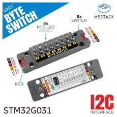 【M5STACK-U191】M5Stack用バイトスイッチユニット(STM32G031)