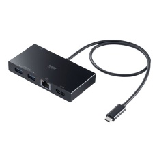 【USB-DKM10BK】USB Type-Cドッキングステーション