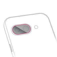 【PM-P251FLLFG】Google Pixel 9a カメラレンズフィルム 高透明 指紋防止