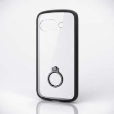 【PM-P251TSLFCRBK】Google Pixel 9a TOUGH SLIM LITE ハイブリッドケース フレームカラー リング付