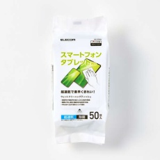 【WC-ST50H】スマートフォン/タブレット用ウェットクリーニングティッシュ