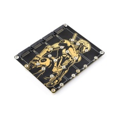 【WAVESHARE-30535】Waveshare Raspberry Pi 5用PCIe-4ch M.2変換基板