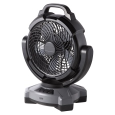 【FAN-W1BK】大型作業用ファン(充電式/自動首振り機能付き)