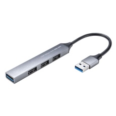 【USB-5H24GM】USB 5Gbps 4ポート コンボ超スリムハブ
