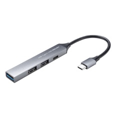 【USB-5TC27GM】USB Type-C 4ポート コンボ 超スリムハブ