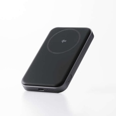 【DE-C68-5000BK】Qi2ワイヤレスモバイルバッテリー(5000mAh/20W)