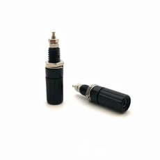 【BP-01K5】バインディングポスト ブラック(全長44mm)