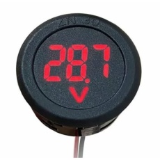 【RDCV-100red】DC5-100V LEDデジタル電圧計 レッド