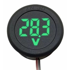 【RDCV-100green】DC5-100V LEDデジタル電圧計 グリーン