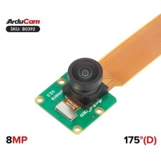 【UCTRONICS-B0392】Raspberry Pi用魚眼レンズカメラモジュール(8MP / IMX219)
