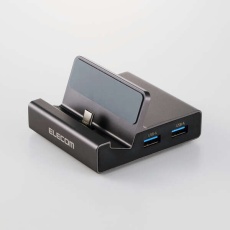【DST-P060BPGY】6in1 スマホスタンド型ドッキングステーション