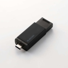 【ESD-ESK0250GBK】外付けSSD/USB10Gbps対応/ノック式/自動シャッター/コネクタ保護/Type-C/250GB/ブラック