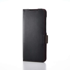 【PM-G254PLFYBK】Galaxy A36 5G ソフトレザーケース 磁石付 耐衝撃 ステッチ