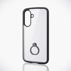 【PM-G254TSLFCRBK】Galaxy A36 5G TOUGH SLIM LITE ハイブリッドケース フレームカラー リング付